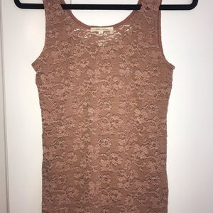 Anthropologie Beautiful Lace Cami